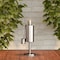Nature Spring Tabletop Torch Lamp, 10.5" Stainless Steel Outdoor Fuel Canister Flame Light for Citronella 597551XDH - alternate 1